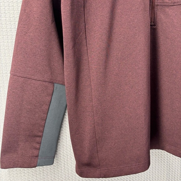 The North Face Canyonlands 1/2 Zip Pullover Fleece Sweatshirt Maroon Men’s XL - Picture 5 of 9
